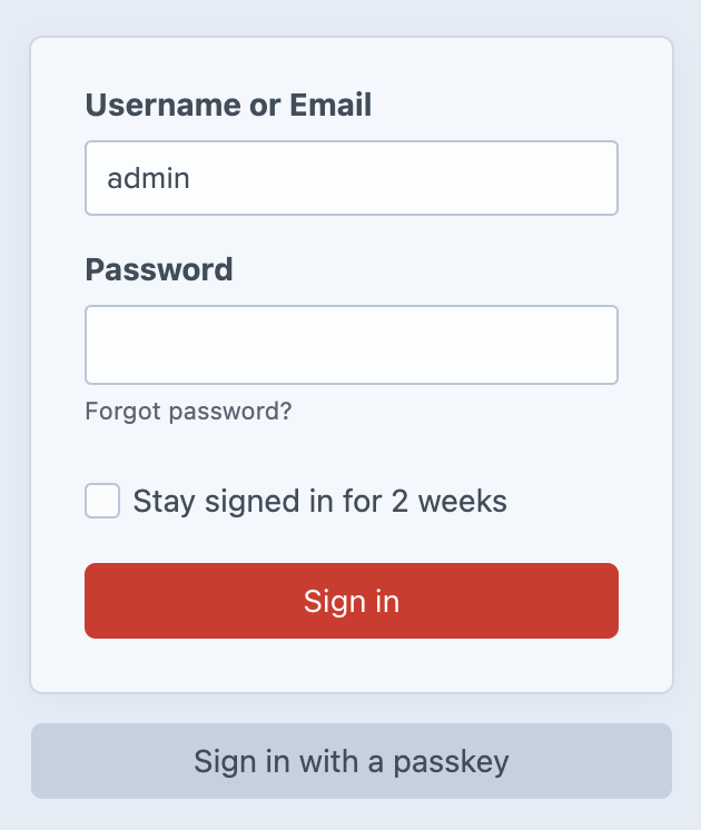 login